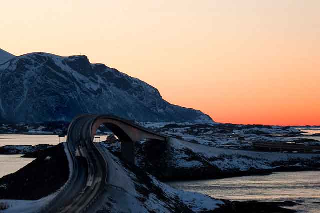 The Atlantic road