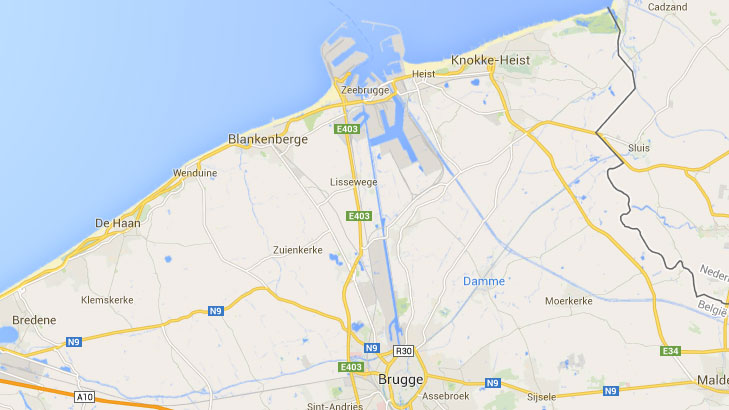 Driving To Zeebrugge