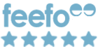 Feefo 5 star